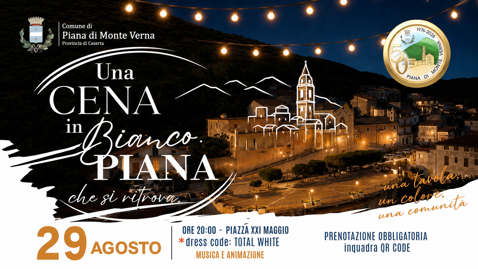 Una Cena In Bianco